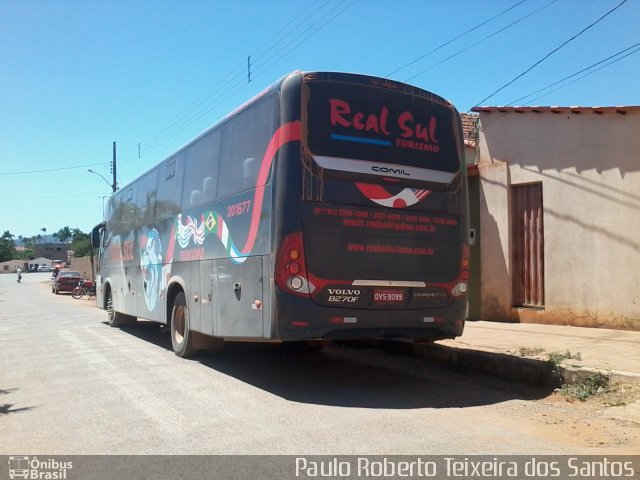 Real Sul Turismo 201677 na cidade de Montalvânia, Minas Gerais, Brasil, por Paulo Roberto Teixeira dos Santos. ID da foto: 4091649.