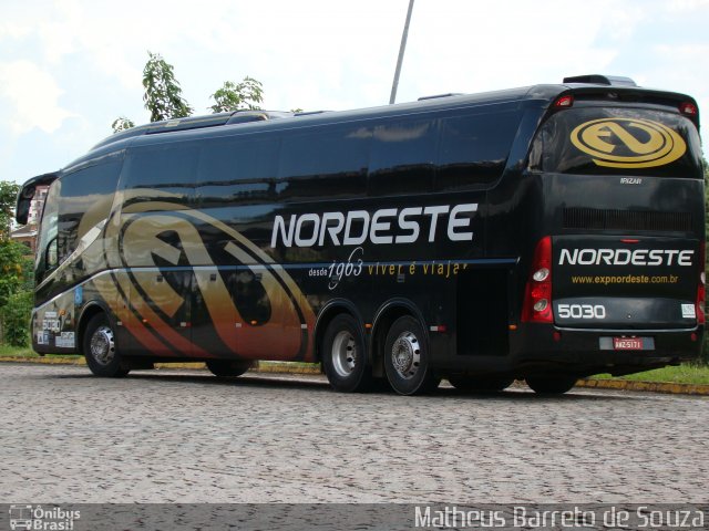 Expresso Nordeste 5030 na cidade de Americana, São Paulo, Brasil, por Matheus Barreto de Souza. Número da foto: #4090371.
