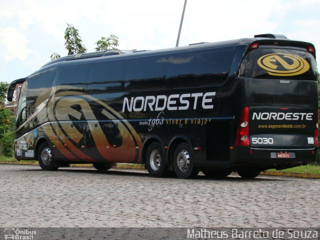 Expresso Nordeste 5030 na cidade de Americana, São Paulo, Brasil, por Matheus Barreto de Souza. ID da foto: 4090371.