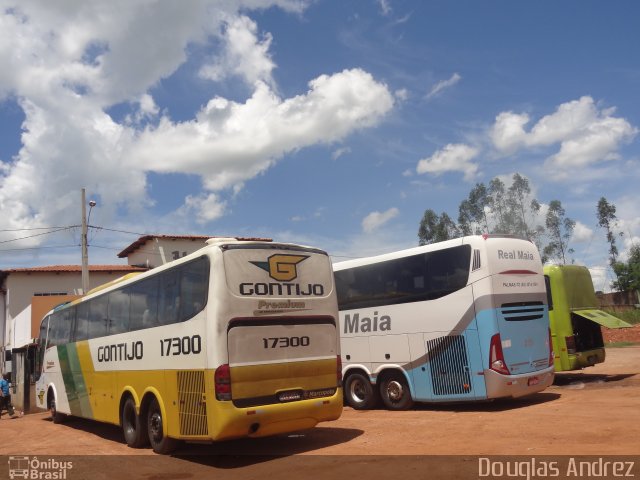 Empresa Gontijo de Transportes 17300 na cidade de Rialma, Goiás, Brasil, por Douglas Andrez. Número da foto: #4091333.