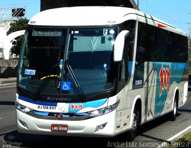 Auto Viação 1001 RJ 108.847 na cidade de Rio de Janeiro, Rio de Janeiro, Brasil, por André Luiz Gomes de Souza. Número da foto: #4092099.