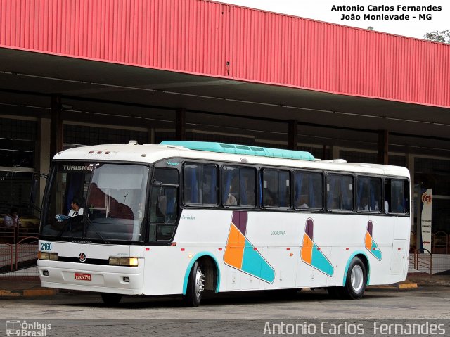 Ônibus Particulares 2160 na cidade de João Monlevade, Minas Gerais, Brasil, por Antonio Carlos Fernandes. ID da foto: 4090855.