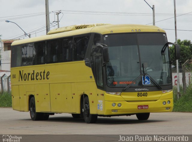 Viação Nordeste 8040 na cidade de Natal, Rio Grande do Norte, Brasil, por Joao Paulo Nascimento Silva. ID da foto: 4036538.