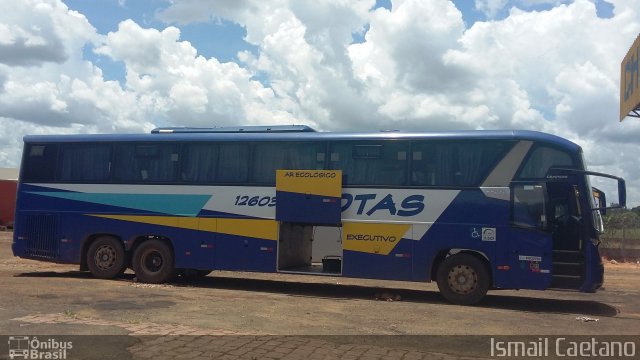 RodeRotas - Rotas de Viação do Triângulo 12603 na cidade de Santa Rita do Araguaia, Goiás, Brasil, por Ismail Caetano. Número da foto: #4036031.