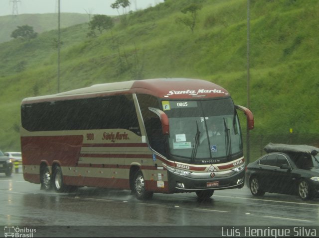 Santa Maria Fretamento e Turismo > Transportes Santa Maria(SP) 900 na cidade de Aparecida, São Paulo, Brasil, por Luis Henrique Silva. Número da foto: #4036932.