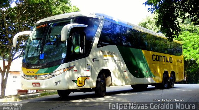 Empresa Gontijo de Transportes 18565 na cidade de São Paulo, São Paulo, Brasil, por Felipe Navas Geraldo Moura . Número da foto: #4092788.