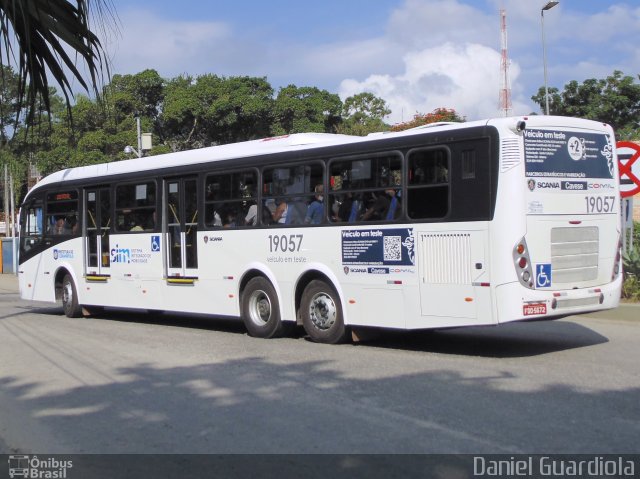 Canasvieiras Transportes 19057 na cidade de Florianópolis, Santa Catarina, Brasil, por Daniel Guardiola. Número da foto: #4093990.