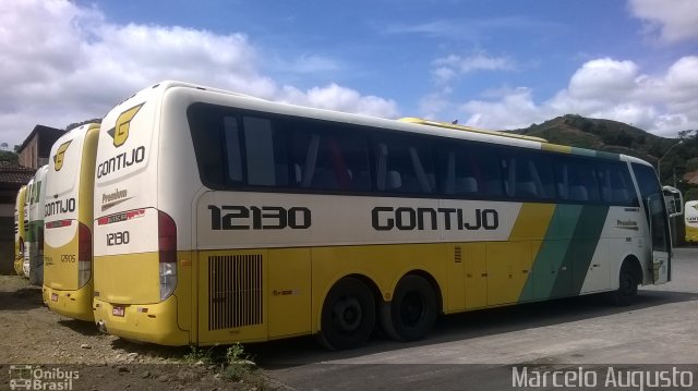 Empresa Gontijo de Transportes 12130 na cidade de Coronel Fabriciano, Minas Gerais, Brasil, por Marcelo Augusto. Número da foto: #4093735.