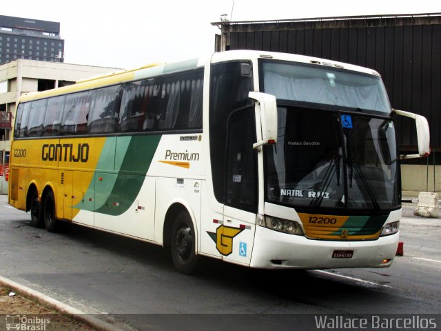 Empresa Gontijo de Transportes 12200 na cidade de Rio de Janeiro, Rio de Janeiro, Brasil, por Wallace Barcellos. Número da foto: #4093378.