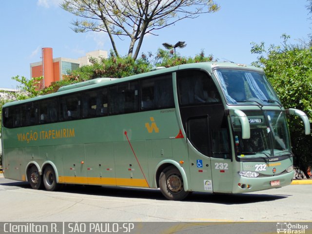 Viação Itapemirim 232 na cidade de São Paulo, São Paulo, Brasil, por Clemilton Rodrigues . ID da foto: 4093753.