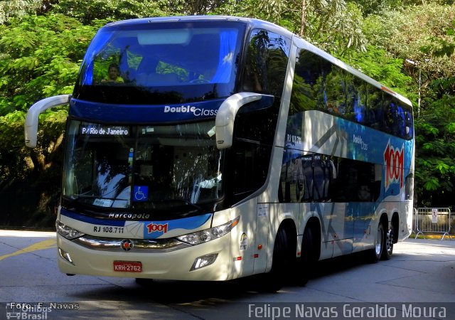 Auto Viação 1001 RJ 108.711 na cidade de São Paulo, São Paulo, Brasil, por Felipe Navas Geraldo Moura . Número da foto: #4092834.