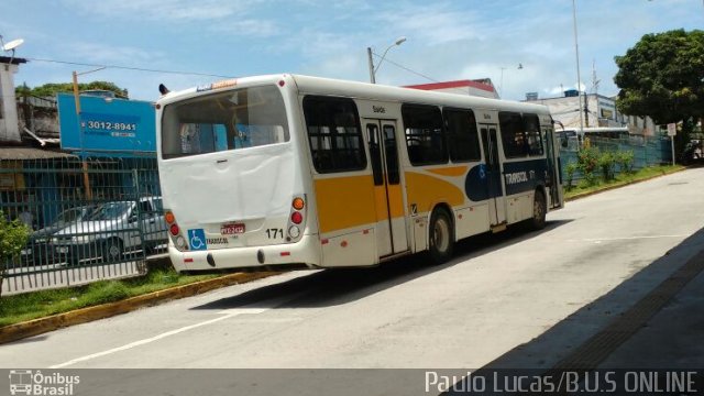 Transcol - Transportes Coletivos Ltda. 171 na cidade de Recife, Pernambuco, Brasil, por Paulo Lucas. Número da foto: #4094695.
