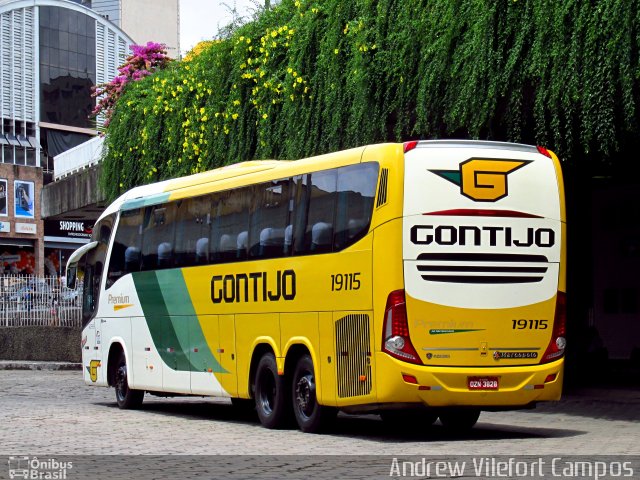 Empresa Gontijo de Transportes 19115 na cidade de Belo Horizonte, Minas Gerais, Brasil, por Andrew Campos. Número da foto: #4095410.