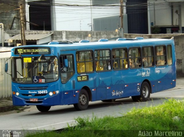 Salvadora Transportes > Transluciana 10493 na cidade de Belo Horizonte, Minas Gerais, Brasil, por Adão Raimundo Marcelino. Número da foto: #4095759.