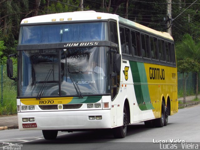 Empresa Gontijo de Transportes 11070 na cidade de Belo Horizonte, Minas Gerais, Brasil, por Lucas Vieira. ID da foto: 4095863.