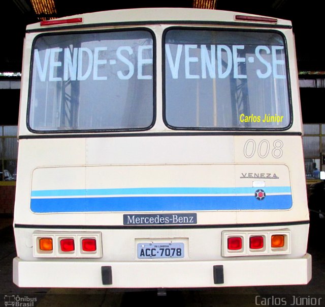 VAL - Viação Apucarana Ltda. 008 na cidade de Londrina, Paraná, Brasil, por Carlos Júnior. Número da foto: #4038899.
