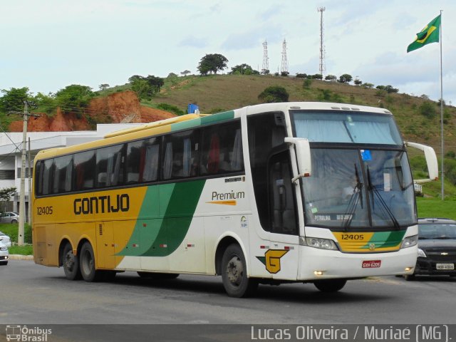 Empresa Gontijo de Transportes 12405 na cidade de Muriaé, Minas Gerais, Brasil, por Lucas Oliveira. Número da foto: #4038145.