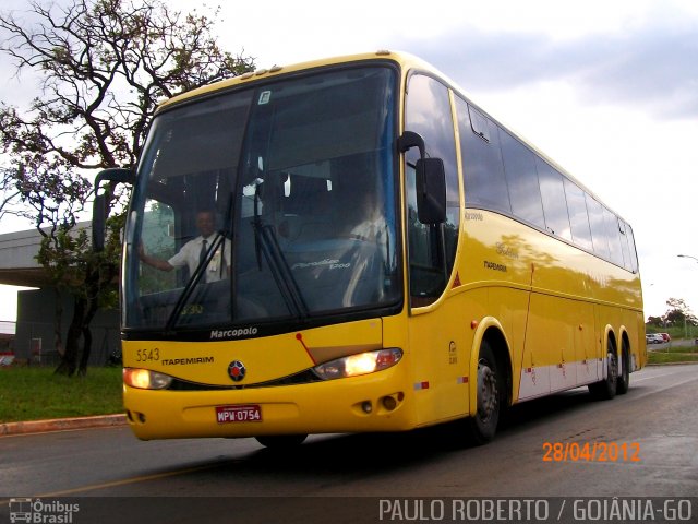 Viação Itapemirim 5543 na cidade de Brasília, Distrito Federal, Brasil, por Paulo Roberto de Morais Amorim. Número da foto: #4037767.