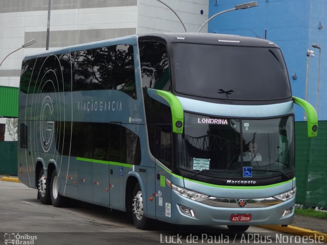 Viação Garcia 8911 na cidade de São Paulo, São Paulo, Brasil, por Luis de Ricado Brito. Número da foto: #4037341.
