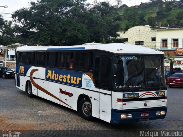 Alvestur Turismo 2102 na cidade de Viçosa, Alagoas, Brasil, por Melqui Macedo. Número da foto: #4037712.