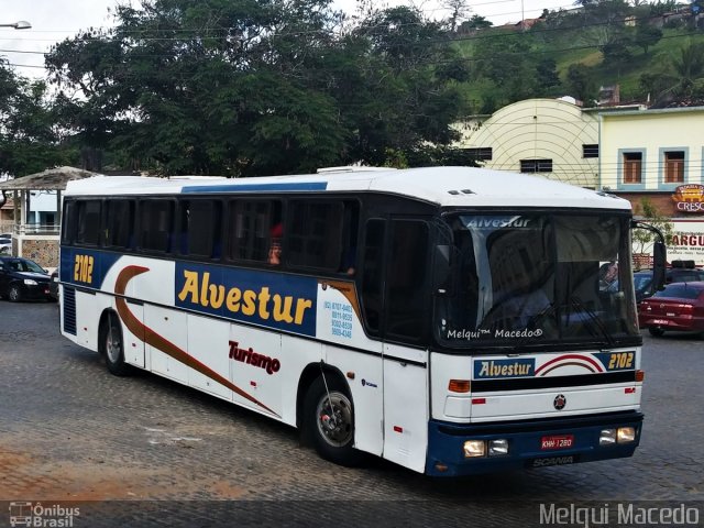 Alvestur Turismo 2102 na cidade de Viçosa, Alagoas, Brasil, por Melqui Macedo. ID da foto: 4037712.