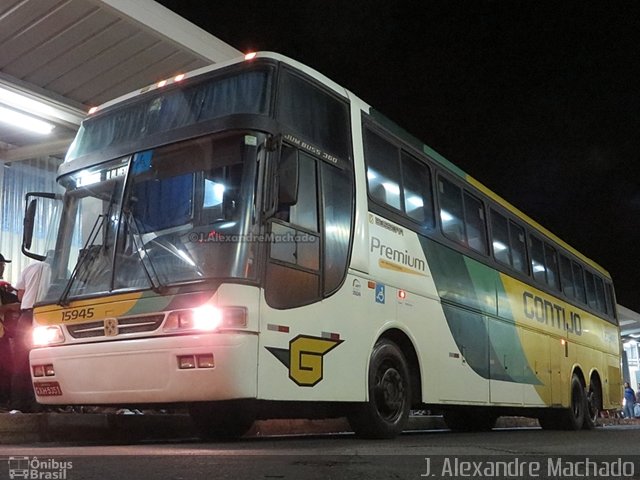 Empresa Gontijo de Transportes 15945 na cidade de Belo Horizonte, Minas Gerais, Brasil, por J. Alexandre Machado. Número da foto: #4039757.
