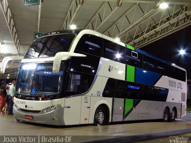 UTIL - União Transporte Interestadual de Luxo 11511 na cidade de Brasília, Distrito Federal, Brasil, por João Victor. ID da foto: 4041039.