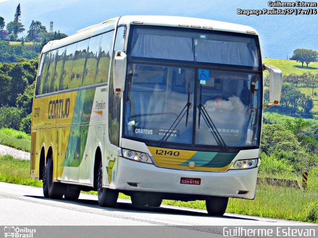 Empresa Gontijo de Transportes 12140 na cidade de Bragança Paulista, São Paulo, Brasil, por Guilherme Estevan. Número da foto: #4039451.