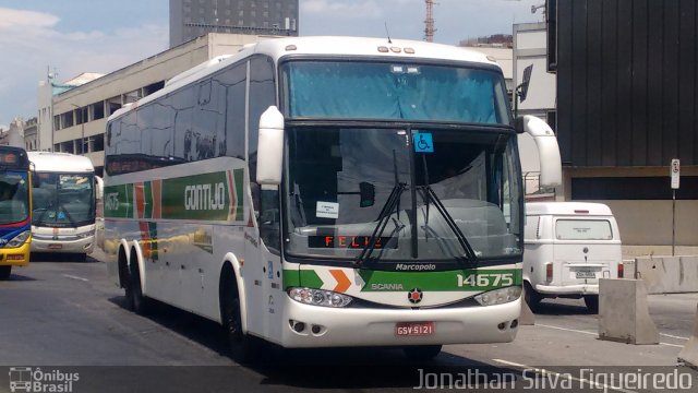 Empresa Gontijo de Transportes 14675 na cidade de Rio de Janeiro, Rio de Janeiro, Brasil, por Jonathan Silva Figueiredo. ID da foto: 4040739.