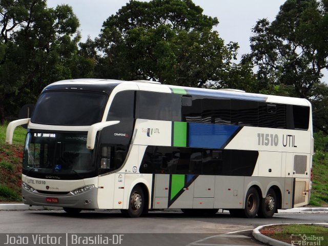 UTIL - União Transporte Interestadual de Luxo 11510 na cidade de Brasília, Distrito Federal, Brasil, por João Victor. ID da foto: 4041023.