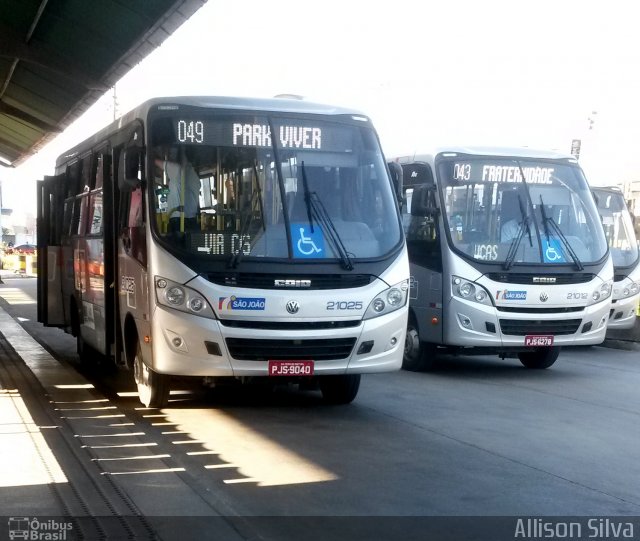 Auto Ônibus São João 21025 na cidade de Feira de Santana, Bahia, Brasil, por Allison Silva. ID da foto: 4041442.