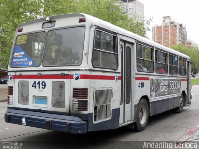 CUTCSA - Companhia Uruguaia de Transporte Coletivo 419 na cidade de , por João Silva. Número da foto: #4043199.