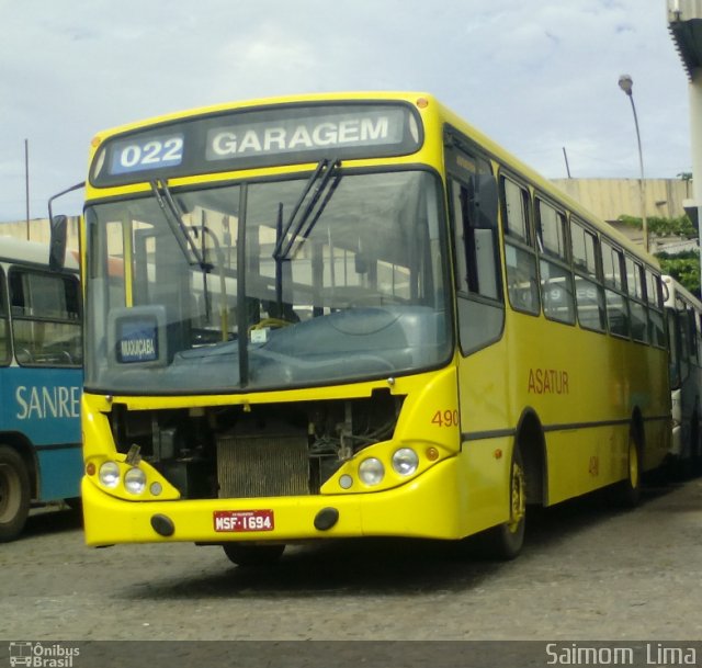 Alvorada Sul-América de Turismo Asatur 490 na cidade de Vila Velha, Espírito Santo, Brasil, por Saimom  Lima. Número da foto: #4041253.