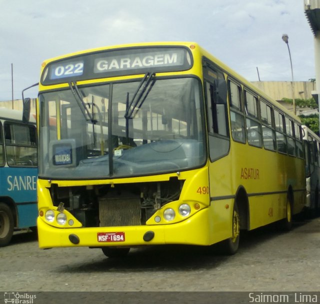 Alvorada Sul-América de Turismo Asatur 490 na cidade de Vila Velha, Espírito Santo, Brasil, por Saimom  Lima. ID da foto: 4041253.