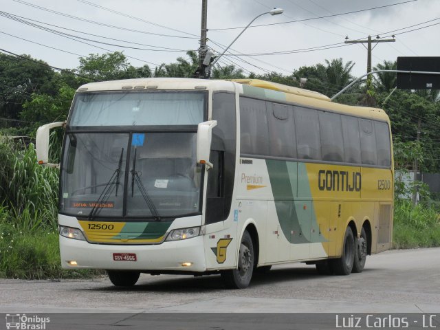 Empresa Gontijo de Transportes 12500 na cidade de Recife, Pernambuco, Brasil, por Luiz Carlos de Santana. Número da foto: #4041758.
