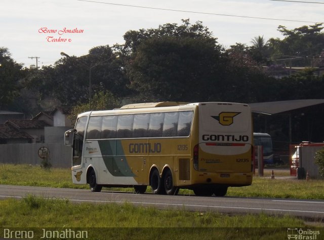 Empresa Gontijo de Transportes 12135 na cidade de Juatuba, Minas Gerais, Brasil, por Breno  Jonathan. ID da foto: 4042591.