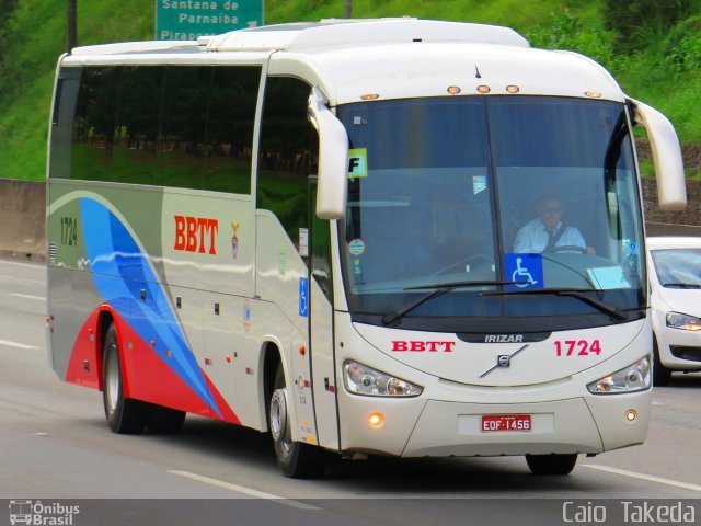 BBTT - Benfica Barueri Transporte e Turismo 1724 na cidade de Barueri, São Paulo, Brasil, por Caio  Takeda. ID da foto: 4041895.