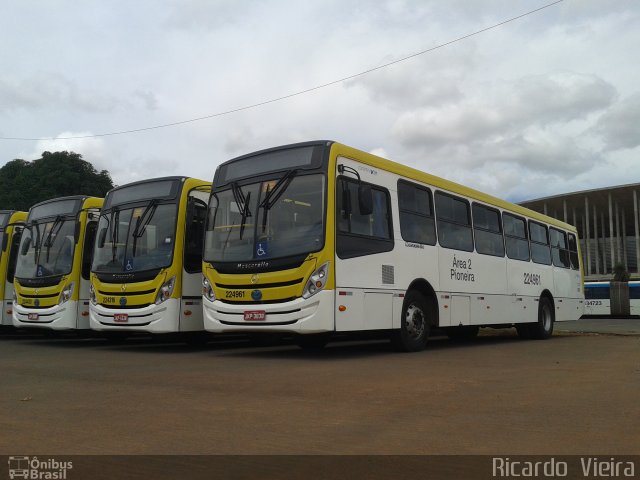 Viação Pioneira 224961 na cidade de Brasília, Distrito Federal, Brasil, por Ricardo Vieira. Número da foto: #4042597.