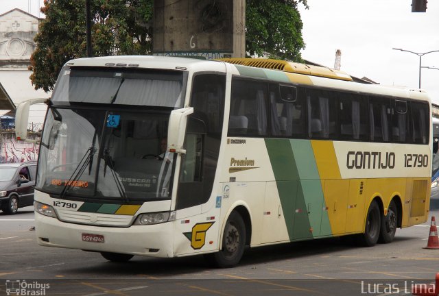 Empresa Gontijo de Transportes 12790 na cidade de Rio de Janeiro, Rio de Janeiro, Brasil, por Lucas Lima. Número da foto: #4042632.