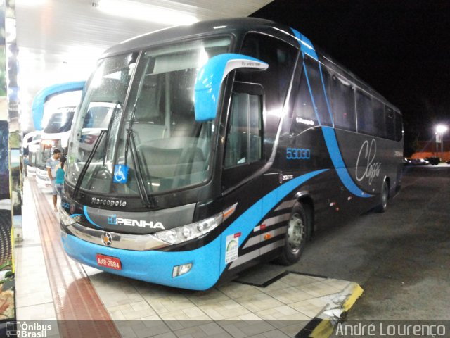 Empresa de Ônibus Nossa Senhora da Penha 53030 na cidade de Sombrio, Santa Catarina, Brasil, por André Lourenço de Freitas. Número da foto: #4043695.