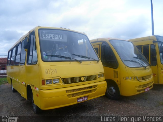 Lagunatur - Laguna Transporte e Turismo 9724 na cidade de Guarapuava, Paraná, Brasil, por Lucas Henrique Mendes. Número da foto: #4044646.