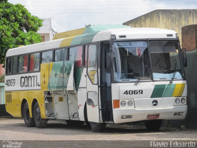 Empresa Gontijo de Transportes 4069 na cidade de Crato, Ceará, Brasil, por Flávio Eduardo. ID da foto: 4044709.