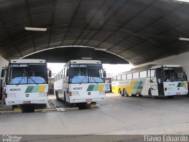 Empresa Gontijo de Transportes 4069 na cidade de Crato, Ceará, Brasil, por Flávio Eduardo. ID da foto: 4044731.