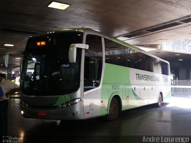 Transbrasiliana Transportes e Turismo 51213 na cidade de Belo Horizonte, Minas Gerais, Brasil, por André Lourenço de Freitas. ID da foto: 4043616.