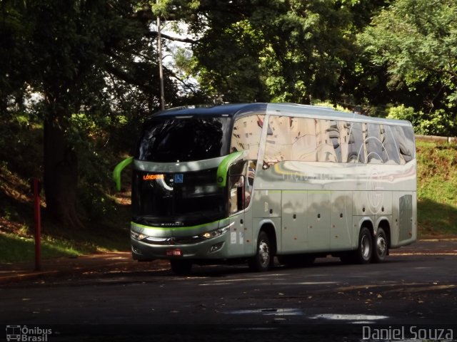 Viação Garcia 7077 na cidade de Araraquara, São Paulo, Brasil, por Daniel Souza. Número da foto: #4043570.