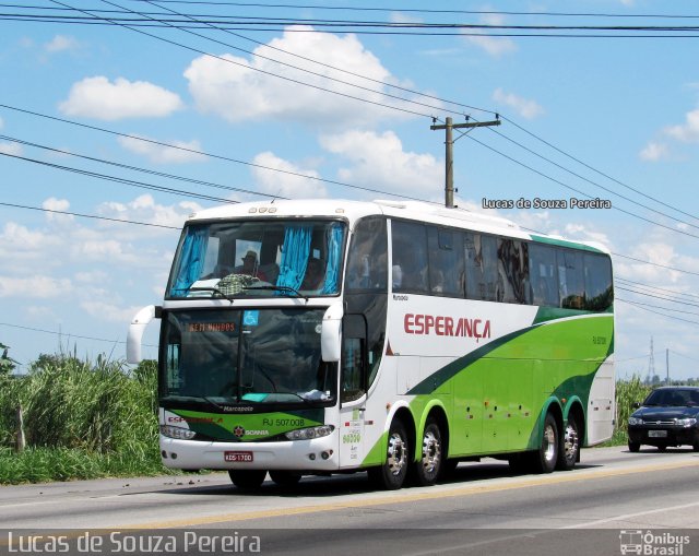 Auto Viação Esperança Campos  RJ 507.008 na cidade de Campos dos Goytacazes, Rio de Janeiro, Brasil, por Lucas de Souza Pereira. Número da foto: #4043814.