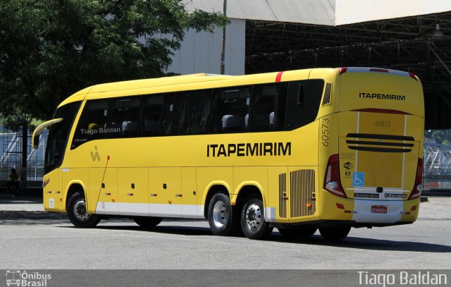 Viação Itapemirim 60573 na cidade de Vitória, Espírito Santo, Brasil, por Tiago Baldan. Número da foto: #4046476.