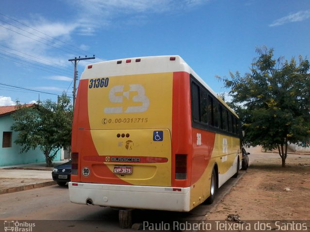 Expresso Montalvânia 31360 na cidade de Montalvânia, Minas Gerais, Brasil, por Paulo Roberto Teixeira dos Santos. Número da foto: #4047507.