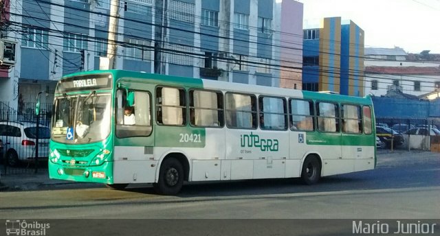 OT Trans - Ótima Salvador Transportes 20421 na cidade de Salvador, Bahia, Brasil, por Mario Junior. Número da foto: #4046861.