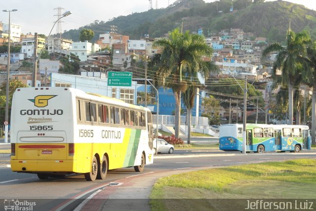 Empresa Gontijo de Transportes 15865 na cidade de Vitória, Espírito Santo, Brasil, por J.  Luiz. Número da foto: #4045990.
